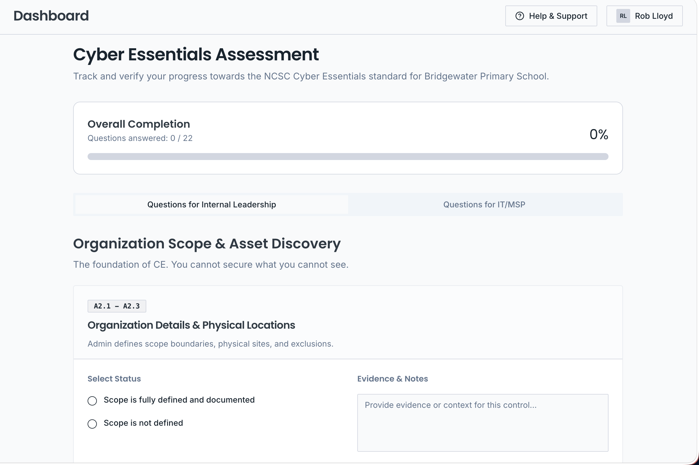 Cyber Essentials Toolkit