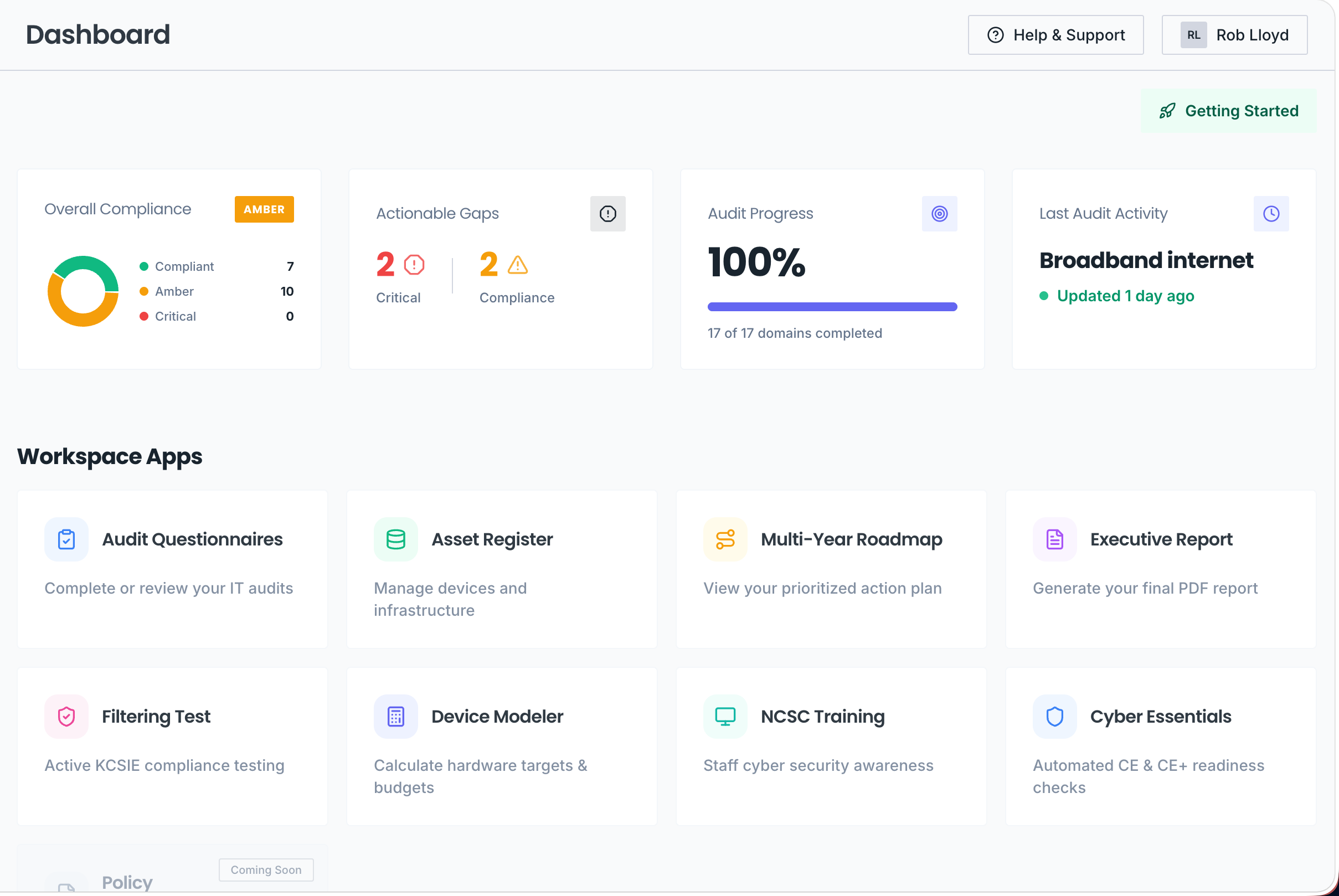 Platform Dashboard